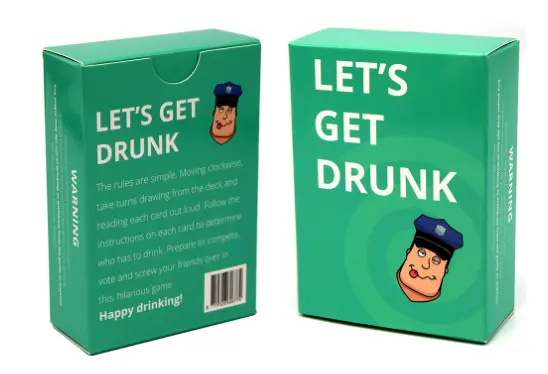 let's get drunk card