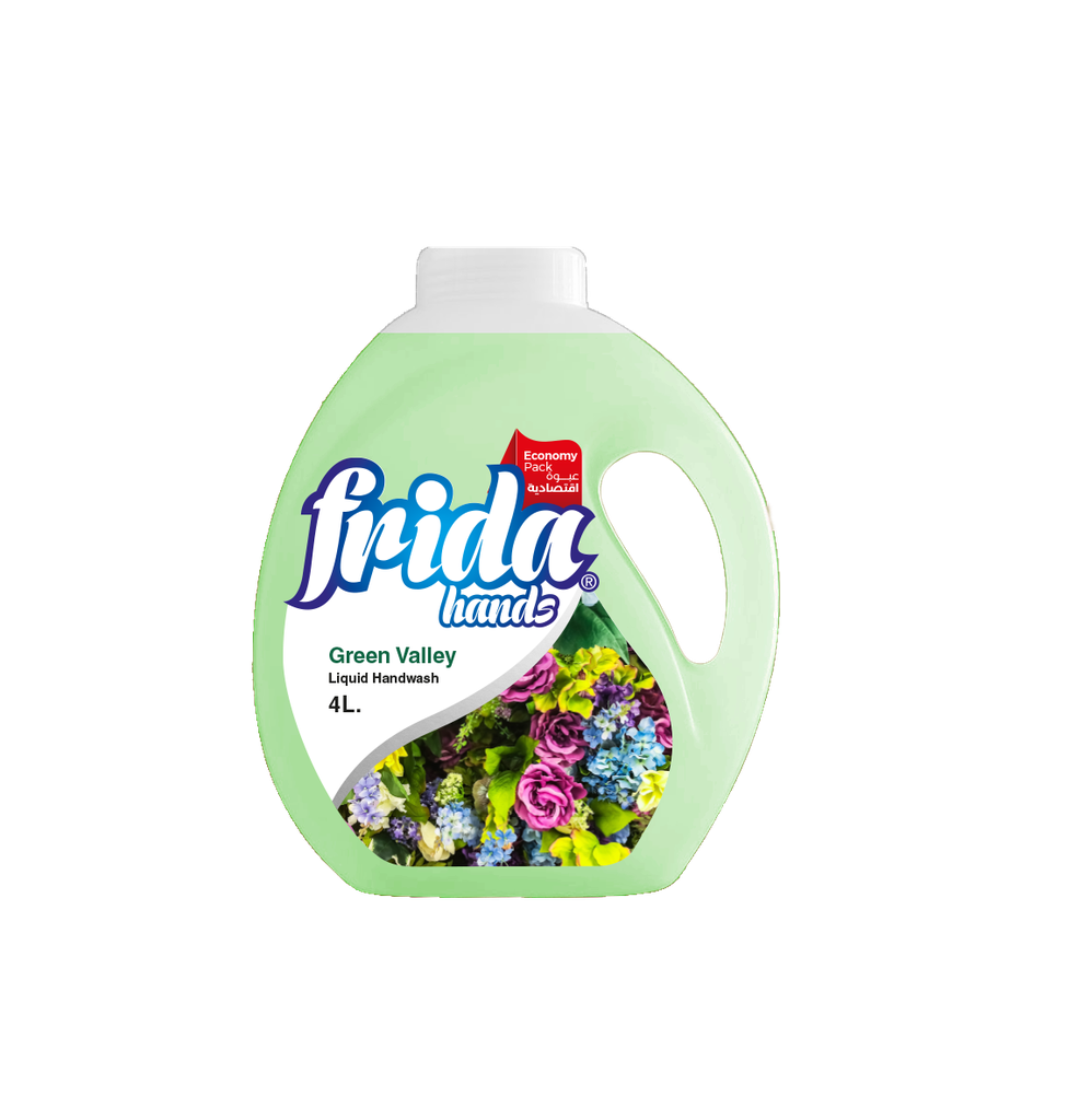 Frida Hand Wash Green Valley 4 ltr 4 in box