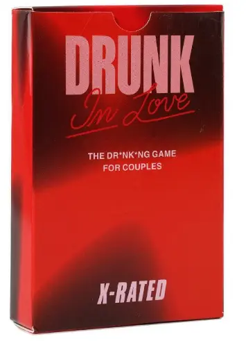 Drunk in love red card game 