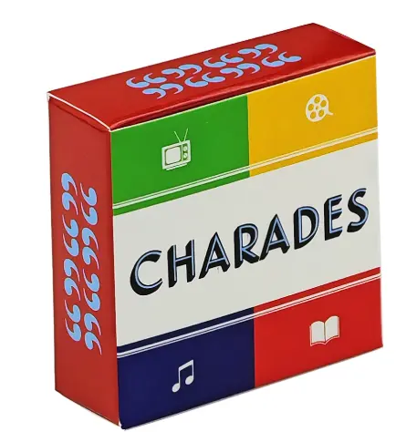 charades guessing card 