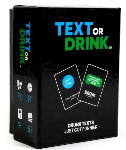Text or drink