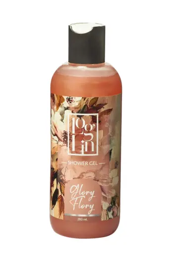 [280ml] Loglin Shower Gel GLORY FLORY 280 ml