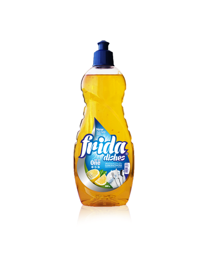 [600 Ml *12 in box] Frida Dishes Lemon 600gm 12 in box