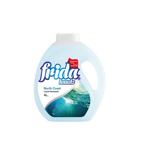 [4000 Ml *4 in box] Frida  Hand Wash North coast 4 ltr 4 in box