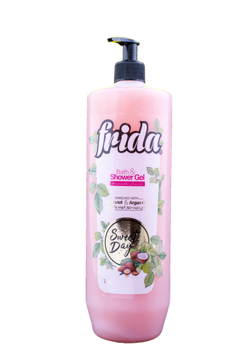 [1200 Ml *12  in box] Frida Shower Gel Sweet Day 1.2Ltr 12 in box