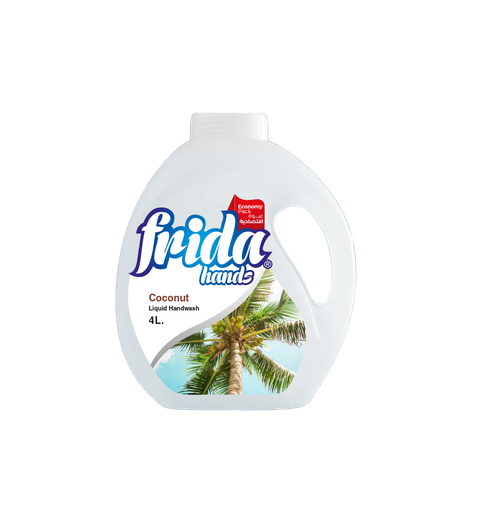 [4000 Ml *4 in box] Frida Hand Wash Coconut 4ltr 4 in box