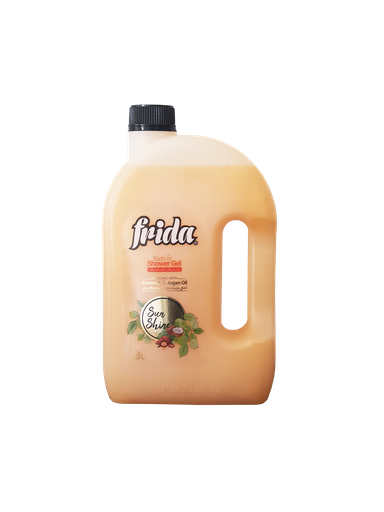 [3000 Ml *4 in box] Frida Shower Gel Sweet Day 3Ltr 4 in box